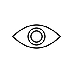 Eye Icon Design Vector Template
