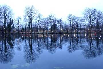 Réflection dans l'eau