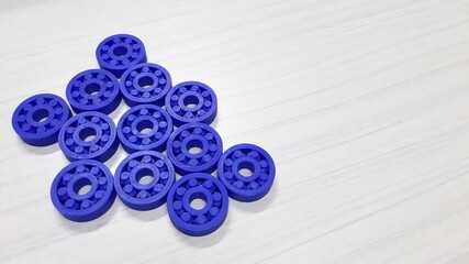 3d printer bearing model for industrial sample needs