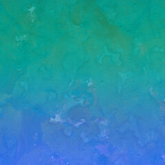 Colorful ink and watercolor texture on white paper background. Gradient paint strokes and decalcomania effect. Hand-painted gouache abstract image. Mess on the canvas.
