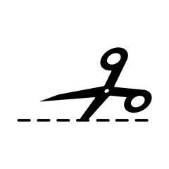 Scissor Icon Design Vector Template