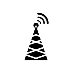 Cell Tower Icon Design Vector Template