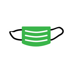 Mask Icon Vector Design Template