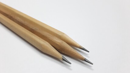 Commercial photo of a wooden pencil on my desk