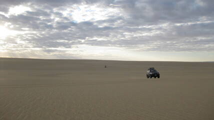 Magnifique vue du desert