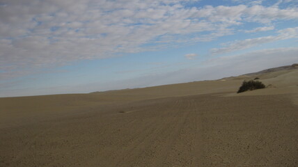 Magnifique vue du desert