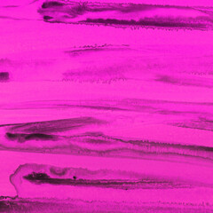 Colorful ink and watercolor texture on white paper background. Gradient paint strokes and decalcomania effect. Hand-painted gouache abstract image. Mess on the canvas.