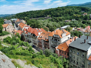 View from Kłodzko fortress - obrazy, fototapety, plakaty