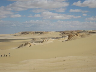 Magnifique vue du desert