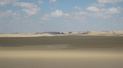 Magnifique vue du desert