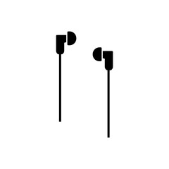 Earphone Icon Design Vector Template
