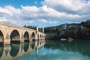 old stone arch bridge