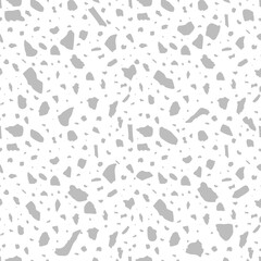 Terrazzo vector seamless pattern with trendy color palettes.