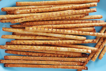 Crispy bread straw