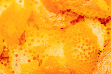 Orange skin closeup, orange skin texture