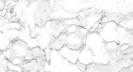 Fototapeta premium Luxury of white marble texture and background for decorative design pattern art work