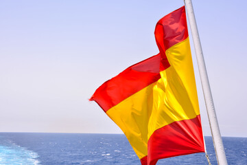 Moving Flag in the Wind
