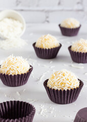 Brigadeiro de Milho com Coco