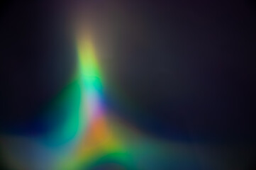 Real holographic texture. Natural spectrum. Rainbow