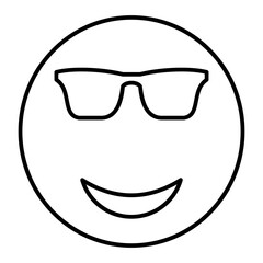 Vector Cool Outline Icon Design