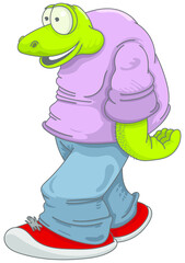 Monstre grenouille ou reptile
