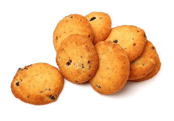 Cookies on a white background
