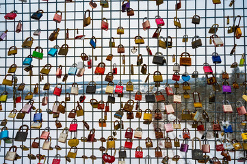 Liebesschlösser / Lovelocks am Möhnesee