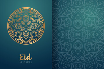 Ramadan kareem background with mandala ornament