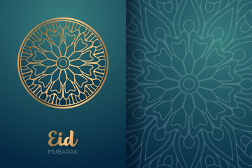 Ramadan kareem background with mandala ornament