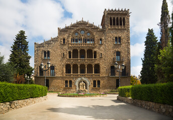 Asylum of Santo Cristo in Pla de San Agustin de Igualada. Spain