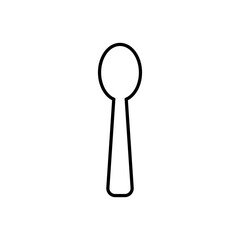 Spoon And Fork Icon Design Vector Template