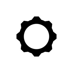 Gear Setting Icon Vector Design Template