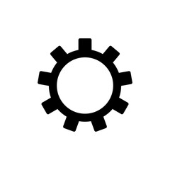 Gear Setting Icon Vector Design Template