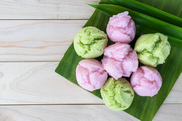 Thai Rice Flour Muffin,Thai desert