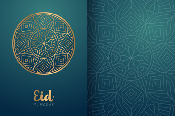 Ramadan kareem background with mandala ornament