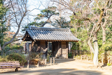 哲学堂公園（名勝）　哲理門　東京都中野区　日本