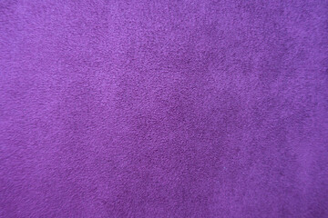 Background - violet faux suede fabric from above