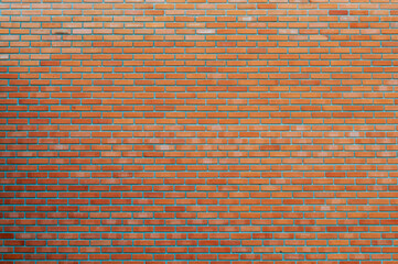 red brick wall.Brick wall texture for background