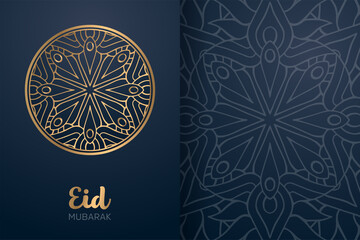 Ramadan kareem background with mandala ornament