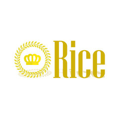Rice logo vector graphics