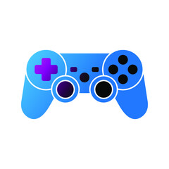 game controller vector icon. joystick icon. technology and entertainment, vector graphics. vector illustration