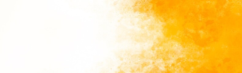 Abstract orange and yellow color texture with copy space banner background