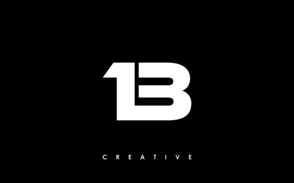 13 Letter Initial Logo Design Template Vector Illustration