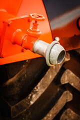 Sewage truck equipment, industrial details