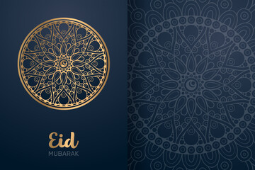 Ramadan kareem background with mandala ornament
