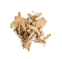 Cardboard, Carton, Ripped Kraft Paper, Wrapping Piece