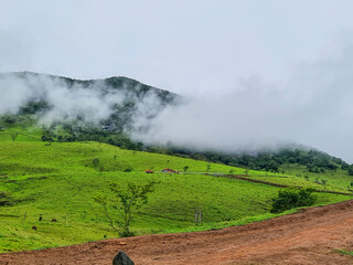morning in the mountains