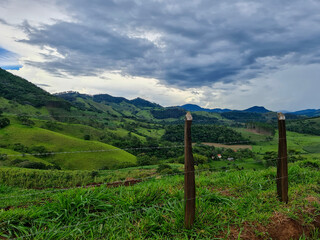 Fototapeta premium landscape with sky