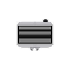 Motor radiator vector design