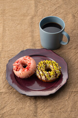 ドーナツとコーヒー